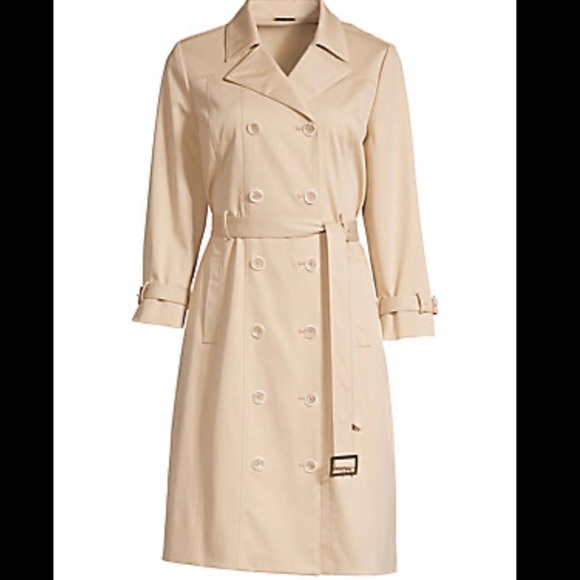 Elie Tahari Ari Belted Dress/Trench-coat, NWOT - Picture 6 of 11